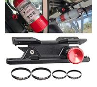 Samman Universal Roll Bar Fire Extinguisher Mount Quick Release Bottle Holder Bracket Compatible with Jeep Wrangler Polaris UTV Cam-Am ATV