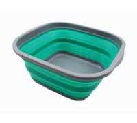 SAMMART 5.5L Collapsible Washing Tub (Dark Grey/Bluish-Green, 5.5L tub)