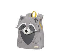 Sammies by Samsonite Happy Sammies 2 Kids Everyday Backpack | Raccoon remy backpack, 27.5H x 24W x 14.5D cm, 7.5 L, with reflective details, chest strap and padded shoulder straps