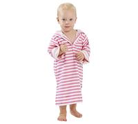 SAMMIMIS Baby Hooded Towel Cover Up, 100% Turkish Cotton, Premium Quality - Pink - XS (6 Month - 2 Year)
