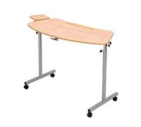 Sammons Preson Wide Armchair Table, Adjustable Height and Angle Movable Desk for Computer, Home Office, Disability Aid
