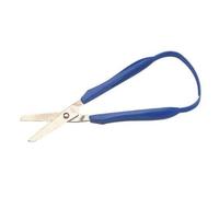 Sammons Preston Easi-Grip Round Tip Scissors, 1.75" Blade, Ambidextrous, Blue, 4.5" Long, Ideal for Children, Elderly, Disabled, Crafting, Cutting Fabric, Threads, or Wool