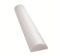 Sammons Preston Foam Roller, Designed to Apply Light Pressure to the Muscles, Helps Relieve Tension, 15 cm x 90 cm, Half Round, White