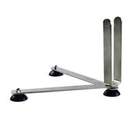 Sammons Preston Folding Pan Holder, Pot Stabilizer for One-Handed Stirring, Secure & Stable Kitchen Aid for Pan & Pot Turn Prevention, Spill Prevention for Stove Top Cooking