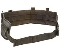 Sammons Preston Padded Gait Belt with Handles, 5.5" Wide Transfer Belt with 4 Loops & Quick Release Buckle, Limited Mobility Aid Belt for Patient Transfer & Care, Black, Large Belt Fits 40"-64" Waist