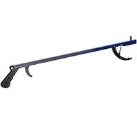 Sammons Preston Reacher, Lightweight Blue 26" Long Handled Extension Grabber Tool, 6 oz. Handy Picker Up Tool and Reaching Claw, Aluminum Trash Pickup Aid & Garden Nabber, Reaching Assist Tool