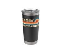 Sammy Retro 70s 80s Sunset Stripe Stainless Steel Insulated Tumbler