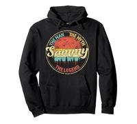Sammy The Man The Myth The Legend Men Personalized Name Pullover Hoodie