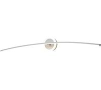 Samnuerly Mirror Light 20W LED Bathroom Over Mirror Vanity Bath Wall Light with Remote Control, 80CM Lamp Length Steplessly Dimmable Mirror Front Lamp, Natural White Bedside Wall Light, White