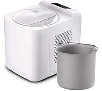 Samnuerly Smart Ice Cream Marker,1L High Capacity Automatic Soft Hard Ice Cream Machine for Home,Ice Cream Maker