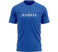 Samoa 1924 Mens T Shirt Retro Rugby Football Supporters World Tee Top, XXL, Royal