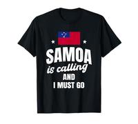 Samoa is Calling Travel Samoa Flag Vacation Trip T-Shirt
