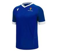 Samoa Men's Personalised 2023-2024 Home Rugby Poly Replica Shirt in Blue | Size: Medium Samoa Blue M