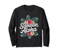 Samoan Tribal Sun Sea Turtle Samoa Samoan Long Sleeve T-Shirt