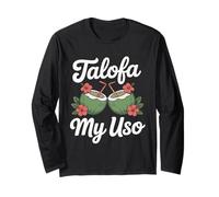 Samoan Tribal Sun Sea Turtle Samoa Samoan Long Sleeve T-Shirt