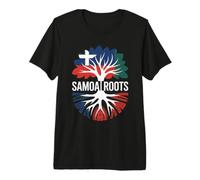 Samoan Tribal Sun Sea Turtle Samoa Samoan Premium T-Shirt