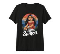 Samoan Tribal Sun Sea Turtle Samoa Samoan Premium T-Shirt