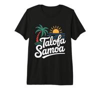 Samoan Tribal Sun Sea Turtle Samoa Samoan Premium T-Shirt