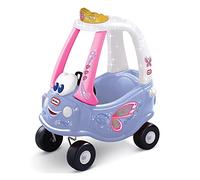 little tikes 173165E3 Fairy Cozy Coupe Car-Ride-On with Real Working Horn, Clicking Ignition Switch, and Fuel Cap-Ages 18 Months to 5 Years, Purple, Height(cm): 84, Width(cm): 72, Depth(cm): 44