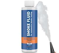 Samorillo Smoke Fluid Solution for Automotive Smoke Machine Testing - Made in USA - 8oz Liquid Smoke Refill Designed for Automotive Testing - EVAP, Vacuum, Fuel, Intake, Exhaust, Turbo Systems &