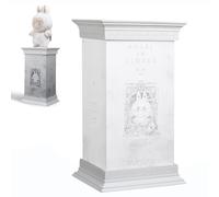 SAMORINO Doll Display Base with Roman Column Design - Anti-Tip, Secure Display, Ideal for Showcasing LABUBU & ZIMOMO ANGEL IN CLOUDS Doll