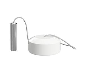 SAMOTECH 2WAY Zigbee Pull Cord Dimmer - Works with Home Assistant and other Zigbee Hubs. Direct Replacement for UK Non-Smart Pull Cords. No Neutral required (Matt White)