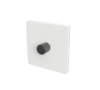 Samotech Smart Zigbee Led Dimmer Switch - Metal Knob/plastic Faceplate