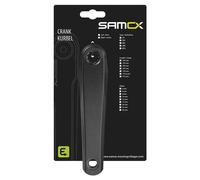 Samox Bosch Gen 1/2/4 Brose System Isis 13 Mm Right Crank 170 mm Black Anodized