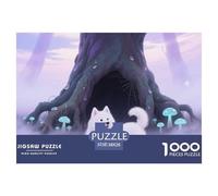 Samoyed 1000 Piece Jigsaw Puzzle for Adults Pet Dog with Extra Fun Challenges Colourful Creativity Gift Giving Recycled 38x26cm/1000pcs
