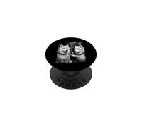 Samoyed Dogs Smoking Cigarette Lighter Edgy Design PopSockets Adhesive PopGrip
