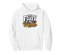Samoyed Mom Obsessed Fluffy White Dog Humor Fluff Sammie Pullover Hoodie
