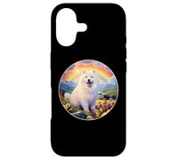 Samoyed Rainbow Bridge Cute Memorial Puppy Dog Art Case for iPhone 17
