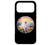 Samoyed Rainbow Bridge Cute Memorial Puppy Dog Art Case for iPhone 17 Pro Max