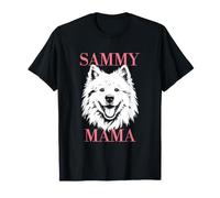 Samoyed Sammy Mama Dog Mom Womens Cute T-Shirt