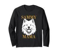 Samoyed Sammy Mama Dog Mom Womens Long Sleeve T-Shirt