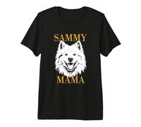 Samoyed Sammy Mama Dog Mom Womens Premium T-Shirt