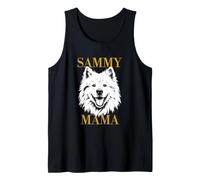 Samoyed Sammy Mama Dog Mom Womens Tank Top