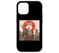 Samoyed Samurai Warrior Vintage Japanese Ukiyo-e Dog Lover Case for iPhone 12/12 Pro