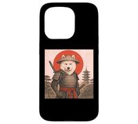 Samoyed Samurai Warrior Vintage Japanese Ukiyo-e Dog Lover Case for iPhone 15 Pro