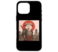 Samoyed Samurai Warrior Vintage Japanese Ukiyo-e Dog Lover Case for iPhone 16 Pro Max