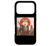 Samoyed Samurai Warrior Vintage Japanese Ukiyo-e Dog Lover Case for iPhone 17 Pro