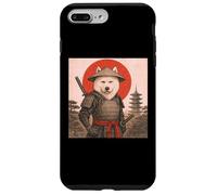 Samoyed Samurai Warrior Vintage Japanese Ukiyo-e Dog Lover Case for iPhone 7 Plus/8 Plus