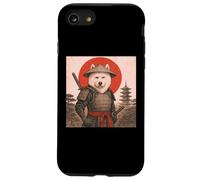 Samoyed Samurai Warrior Vintage Japanese Ukiyo-e Dog Lover Case for iPhone SE (2020) / 7/8