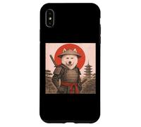Samoyed Samurai Warrior Vintage Japanese Ukiyo-e Dog Lover Case for iPhone XS Max