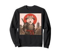 Samoyed Samurai Warrior Vintage Japanese Ukiyo-e Dog Lover Sweatshirt