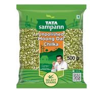 Sampann Unpolished Moong Dal (Chilka), 500g