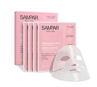 SAMPAR Hydrafuse Collagen Face Mask 4 Pack | Korean Hydrogel Overnight Face Mask | Hydrating Sheet Mask for Glowing Skin | Hyaluronic Acid & Niacinamide | French Skincare Brand