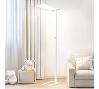 SAMPHON LED Floor Lamp, 120W Modern Dimmable Standing Lamp, 10000LM Full Spectrum Eye-Care Floor Reading Light, 1.95m Tall Lamp for Home Office Living Room Bedroom,Floor Lamp Lights Natural Daylight