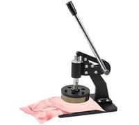 Sample Cutter for Fabric, Carpet, Leather & Paper - Round Design | Ultimate Textile Sample Cutter for Precision Fabric & Leather Cuts, Ideal for Crafting, Quilting, and Upholstery Projects