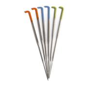 Sample Pack of 6 Precision Felting Needles for Wool, Essential Tools for Beginner to Expert, German Made, High Carbon Steel, Color Coded, Gauges 36 Star, 38 Star, and 40 Spiral